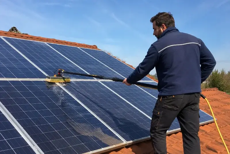Nettoyage et entretien de panneaux solaires à Campagnac