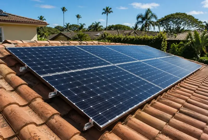 Installation de panneaux solaires à Campagnac